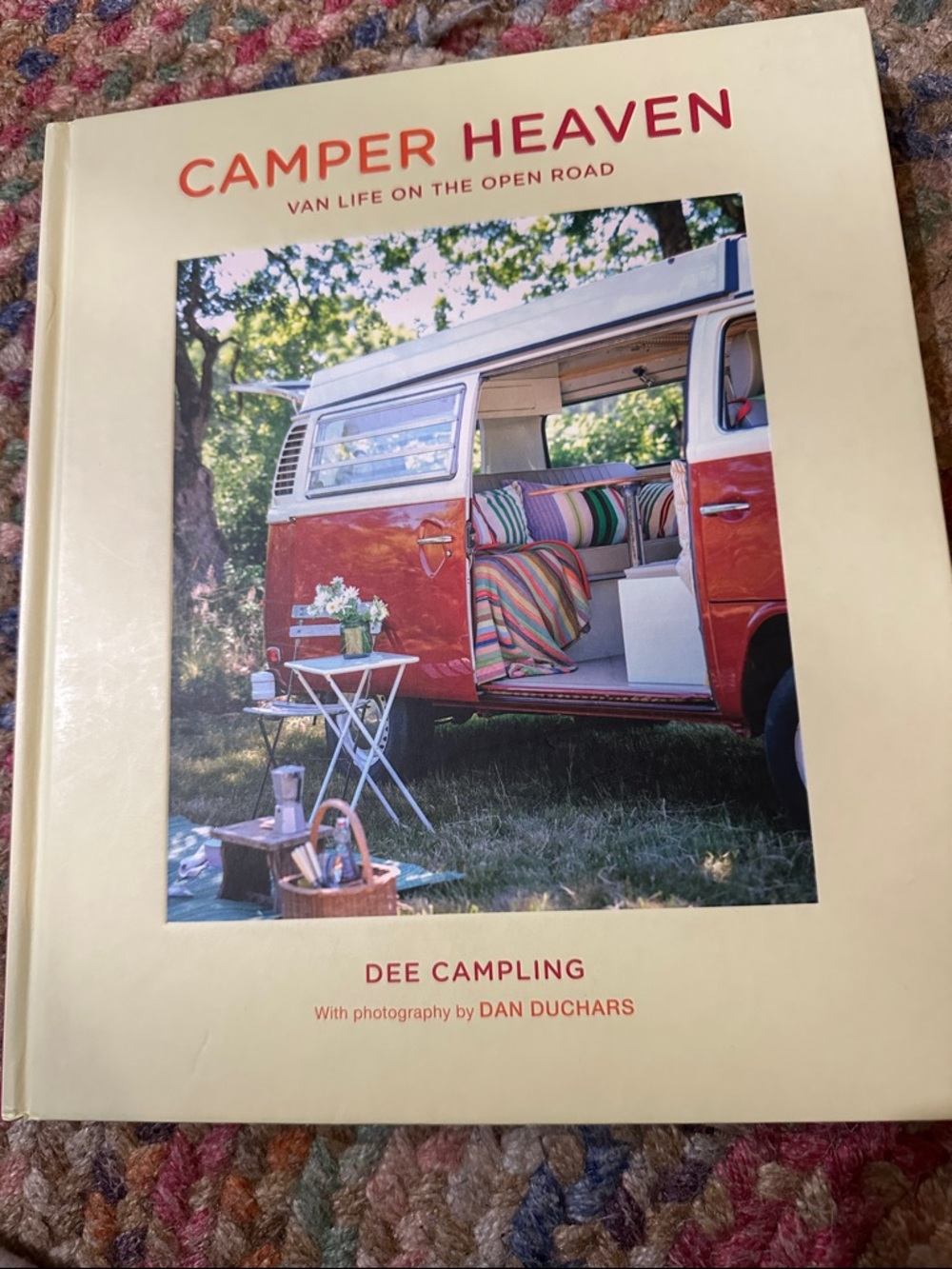 Camper Heaven: Van life on the open road Hardcover lots of photos